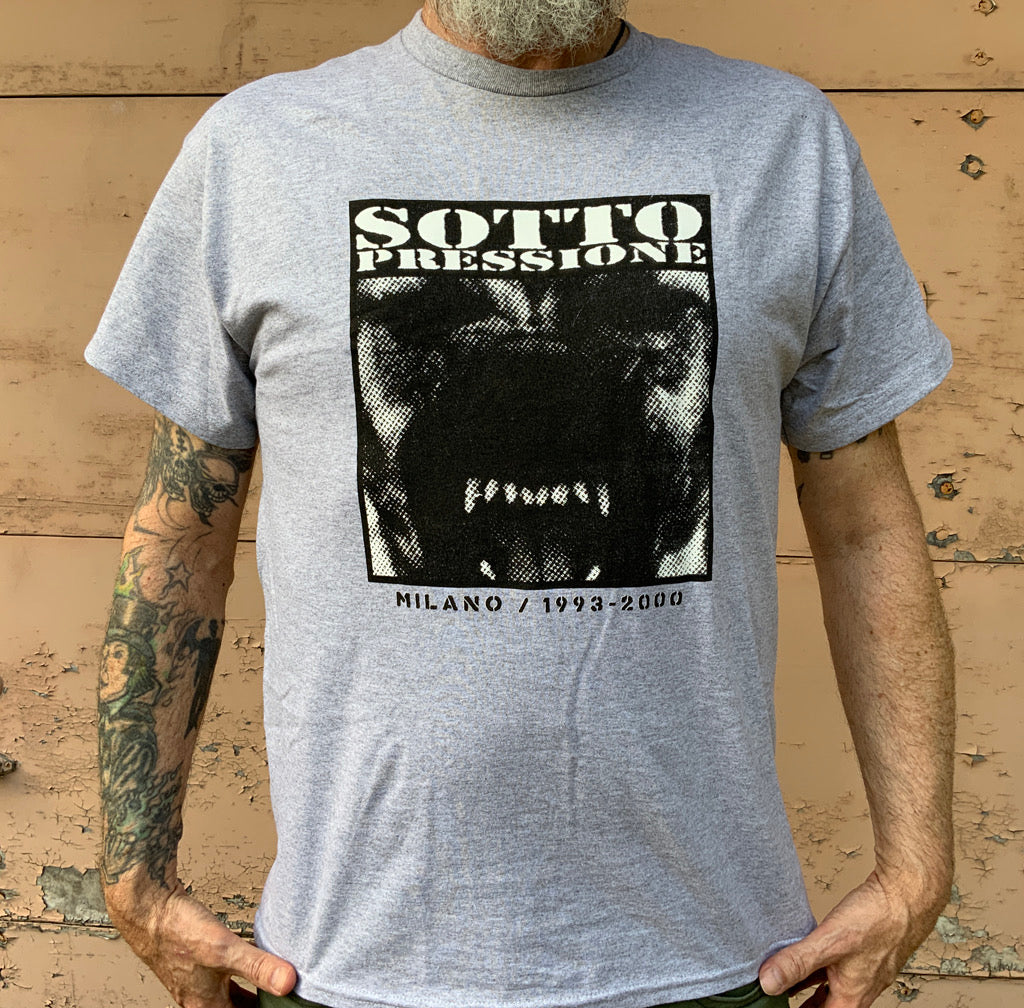 Sottopressione - T-shirt SPORT GREY / BLACK