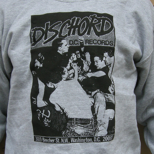 1st Dischord Shirt - Crewneck Sweatshirt SPORT GREY / BLACK