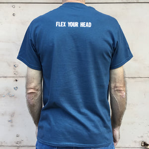 Dischord Box Logo - T-shirt BLUE DUSK
