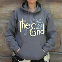 The (Old West) End - Dragonfly Brooch - Hoodie CHARCOAL/CREAM