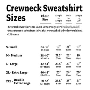 Dischord Box Logo - Crewneck Sweatshirt INDIGO BLUE