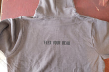 Dischord Box Logo - Full-Zipper Hooded Sweatshirt LADIES' - TWEED