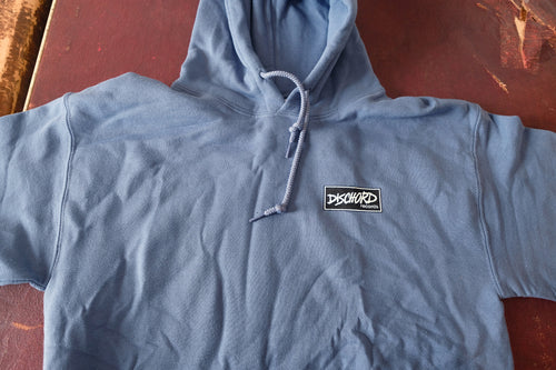 Dischord Box Logo - Hooded Sweatshirt INDIGO BLUE