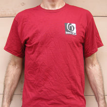 Inner Ear Recording Studios - T-shirt CARDINAL RED