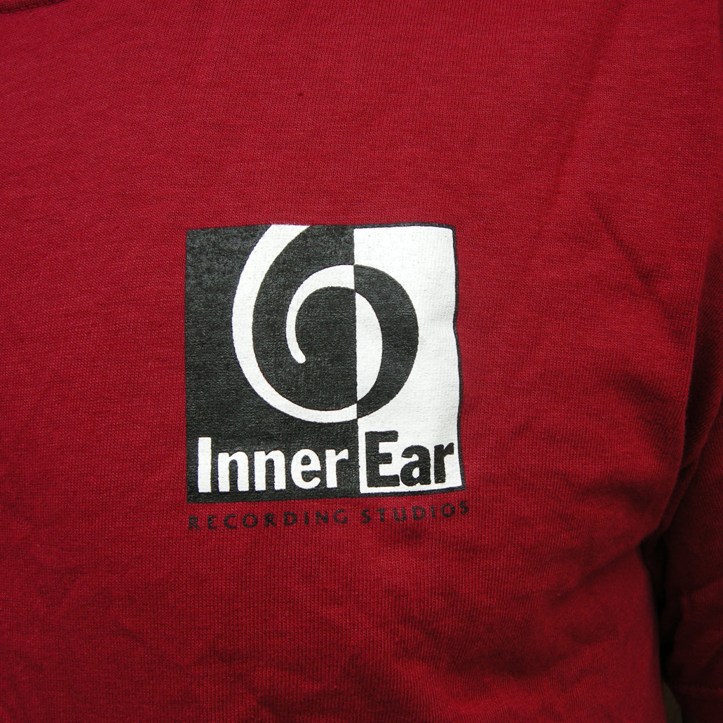 Inner Ear Recording Studios - T-shirt CARDINAL RED