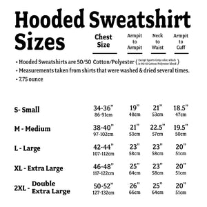 Dischord Box Logo - Hooded Sweatshirt CHARCOAL