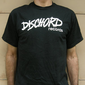 Old Dischord Logo - T-shirt BLACK / WHITE