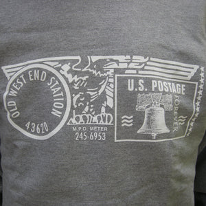 Old West End Post Office - Crewneck Sweatshirt SPORT GREY / WHITE