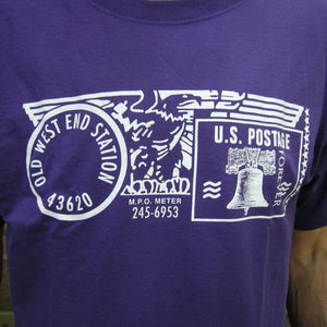 Old West End Post Office - T-shirt Purple