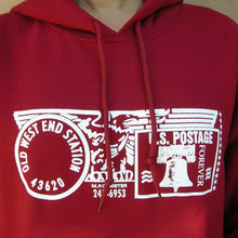 Old West End Post Office - Hoodie CARDINAL RED