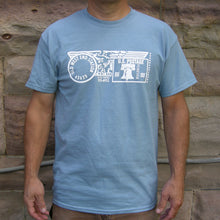 Old West End Post Office - T-shirt Stone Blue