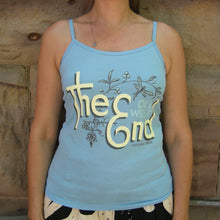 The (Old West) End - Dragonfly - Ladies' Spaghetti Strap Tank - Ocean Blue