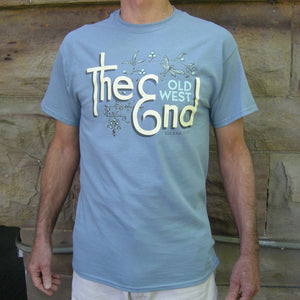 The (Old West) End - Dragonfly T-shirt - Stone Blue
