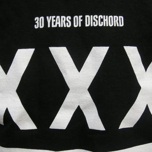 XXX Dischord 30th Anniversary - Crewneck Sweatshirt BLACK / WHITE